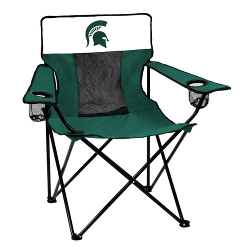 logobrands Officially Licensed NCAA Unisex Elite Chair, One Size,Michigan State Spartans