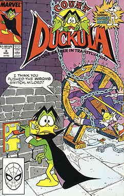 Count Duckula #3 VF ; Marvel comic book | Danger Mouse