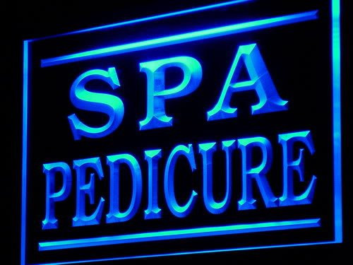 ADVPRO j212-b Spa Pedicure Shop Display Decor LED Light Sign