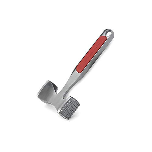 KitchenAid Stainless Steel Meat Tenderizer, Red