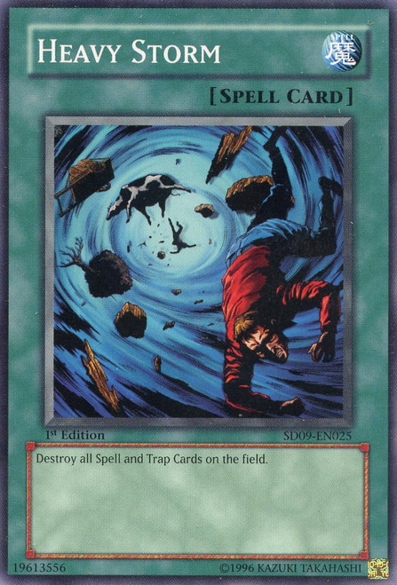 Yu-Gi-Oh! - Heavy Storm SD09 (SD09-EN025) - Structure Deck 9: Dinosaur's Rage - 1st Edition - Common