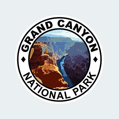 fagraphix Grand Canyon National Park Sticker Decal Self Adhesive Camp Hike az Arizona 1.25" Wide