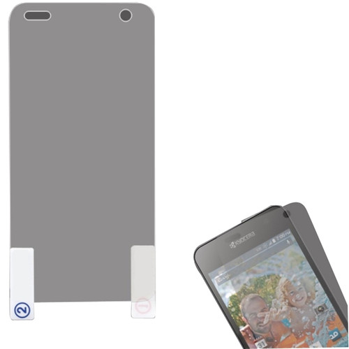 Asmyna Anti-Grease LCD Screen Protector for Kyocera C6725 Hydro Vibe - Retail Packaging - Clear