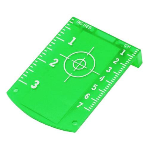 La-ser Level Meter Board Board Reflector-green La-ser Level Objective Board Red/Green ABS Board La-ser Tar-get Card Plate
