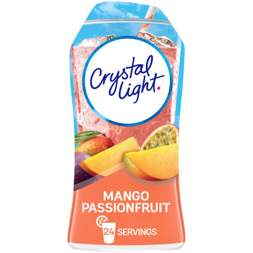 Crystal Light Sugar-Free Zero Calorie Liquid Water Enhancer - Mango Passionfruit Water Flavor Drink Mix (1.62 fl oz Bottle)