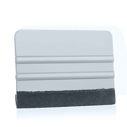Felt Squeegee for Vinyl, Felt Edge Vinyl Squeegee Tool, Scraper Decal Squeegee Applicator Tool Window Tint Squeegee for Window Film, Wallpaper, Graphic Decal