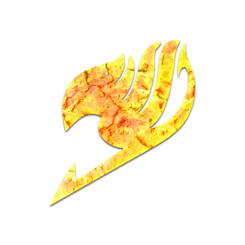 Bargain Max Decals Fairy Inspired Tail Symbol Fire Window Laptop Car Sticker 5.5"
