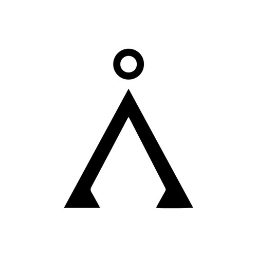 Stargate Symbol Sticker Vinyl Decal Notebook Car Window Laptop 3.25"x 4" (Black)