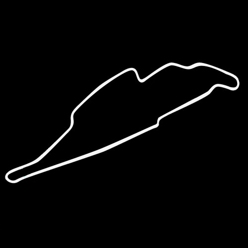 Circuit Gilles Villeneuve Track Map 6" Vinyl Sticker Car Decal (6" White) Circuit Gilles Villeneuve Track Map 6" Vinyl Sticker Car Decal (6" White)