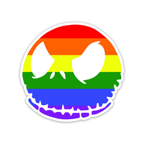 Jack Skellington Pride Vinyl Sticker Auto Car Truck Wall Laptop | Sticker | 5.5"