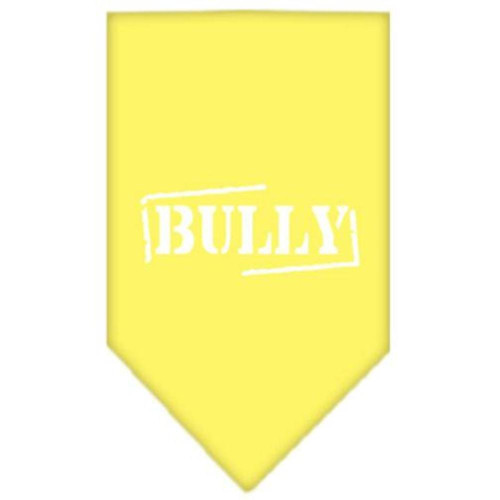 Mirage Pet Products Bully Screen Print Bandana for Pets, Small, Yellow