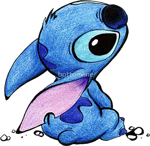 LA STICKERS Stich - Sticker Graphic - Auto, Wall, Laptop, Cell, Truck Sticker for Windows, Cars, Trucks LA STICKERS Stich - Sticker Graphic - Auto, Wall, Laptop, Cell, Truck Sticker for Windows, Cars, Trucks