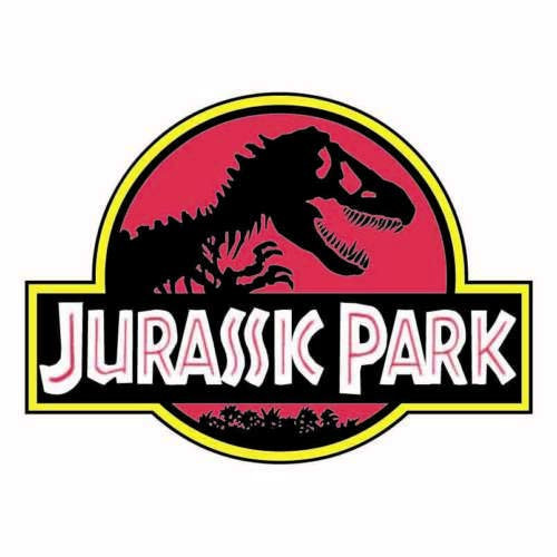 Jurassic Park Vinyl - Sticker Graphic - Auto, Wall, Laptop, Cell, Truck Sticker for Windows, Cars, Trucks