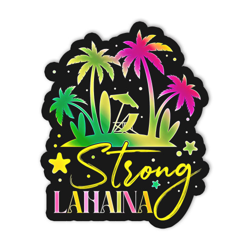 Nhi79art, Lahaina Strong Maui Strong Together, Support Hawaii Tropical Island Sticker, Sticker for Adults, Stickers for Water Bottles,Skateboards and Notebooks, Laptop Stickers Nhi79art, Lahaina Strong Maui Strong Together, Support Hawaii Tropical Island Sticker, Sticker for Adults, Stickers for Water Bottles,Skateboards and Notebooks, Laptop Stickers