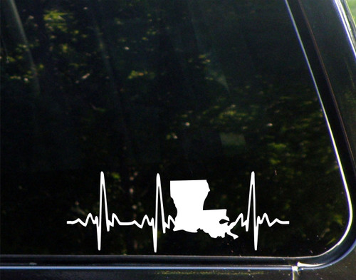 Sweet Tea Decals Louisiana - 8 3/4" x 3 1/4" - Vinyl Die Cut Decal/Bumper Sticker for Windows, Trucks, Cars, Laptops, Macbooks, Etc.