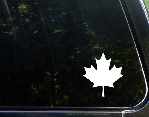 Canadian Maple Leaf - 4" x 4" - Vinyl Die Cut Decal/Bumper Sticker for Windows, Cars, Trucks, Laptops, Etc. Canadian Maple Leaf - 4" x 4" - Vinyl Die Cut Decal/Bumper Sticker for Windows, Cars, Trucks, Laptops, Etc.