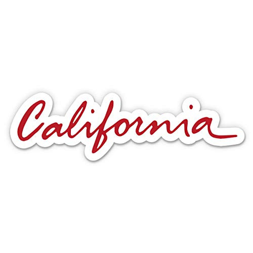 California License Plate Style - 5" Vinyl Sticker - for Car Laptop I-Pad - Waterproof Decal California License Plate Style - 5" Vinyl Sticker - for Car Laptop I-Pad - Waterproof Decal