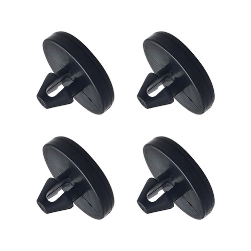 Ajxn 4 PCS Brake Switch Stopper Car Truck Auto Brake Pedal Pad Brake Light Switch Stopper Brake Switch Pad Clutch Pedal Stopper 90541-06036 (Black)