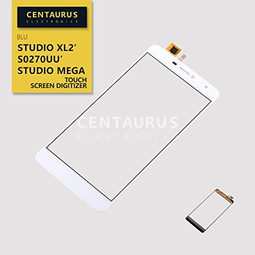 For BLU Studio XL2 S0270UU/Studio Mega 6.0" New Outer Touch Screen Digitizer (NO LCD) Glass Lens Replacement White USA