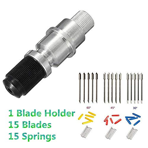 CB09 CB09U Graphtec Blade Holder Base with 15pcs Vinyl Cutter Plotter Cutting Blades 30/45/60 Degree CB09 CB09U Graphtec Blade Holder Base with 15pcs Vinyl Cutter Plotter Cutting Blades 30/45/60 Degree