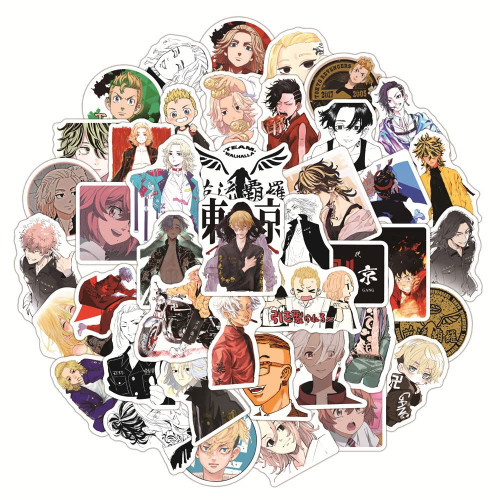 50PCS Anime Tokyo Anime Revengers Stickers Cartoon Decals Luggage Car Phone Cool Waterproof Sticker Toy Vinyl Anime Sticker and Decal Bottle Laptop Skateboard Notebook Sticker Adult Kid 50PCS Anime Tokyo Anime Revengers Stickers Cartoon Decals Luggage Car Phone Cool Waterproof Sticker Toy Vinyl Anime Sticker and Decal Bottle Laptop Skateboard Notebook Sticker Adult Kid