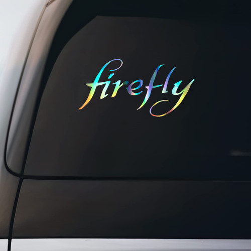 Serenity Firefly Sticker Decal Notebook Car Laptop | Holographic | 8"