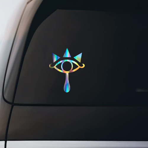 Eye of Truth Symbol Sticker Vinyl Decal Notebook Car Window Laptop 4" x 5" | Holographic | Eye of Truth Symbol Sticker Vinyl Decal Notebook Car Window Laptop 4" x 5" | Holographic |