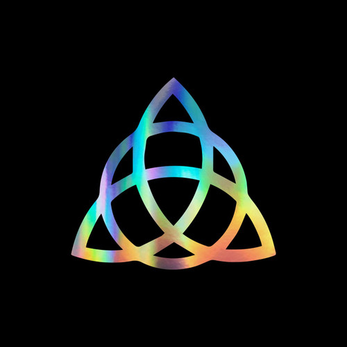 Triquetra Symbol Sticker Vinyl Decal Notebook Car Window Laptop 5" x 5" (Holographic) Triquetra Symbol Sticker Vinyl Decal Notebook Car Window Laptop 5" x 5" (Holographic)
