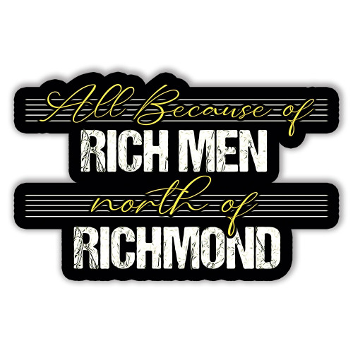 CVHoming Sticker, Rich Men North of Richmond Retro Country Music Guitar Sticker, Weatherproof VinylDecal, Stickers for Laptop, Guitar, Motorcycle, Bike, Skateboard, Luggage, Phone, Hydro Flask CVHoming Sticker, Rich Men North of Richmond Retro Country Music Guitar Sticker, Weatherproof VinylDecal, Stickers for Laptop, Guitar, Motorcycle, Bike, Skateboard, Luggage, Phone, Hydro Flask