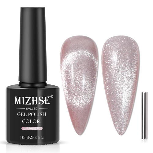 MIZHSE Cat Eye Gel Polish 9D Wide Cat Eyes Magnetic Gel Polish Soak Off UV Gel Nail Polish Enamel Lacquer Glitter Nail Art Varnish with Magnetic Stick 10ml MIZHSE Cat Eye Gel Polish 9D Wide Cat Eyes Magnetic Gel Polish Soak Off UV Gel Nail Polish Enamel Lacquer Glitter Nail Art Varnish with Magnetic Stick 10ml