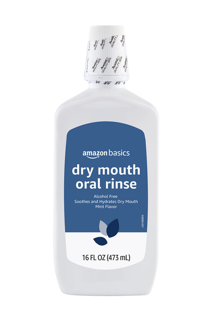Amazon Basics Dry Mouth Oral Rinse, Alcohol Free, Mint, 16 Fluid Ounces, 1-Pack (Previously Solimo) Amazon Basics Dry Mouth Oral Rinse, Alcohol Free, Mint, 16 Fluid Ounces, 1-Pack (Previously Solimo)