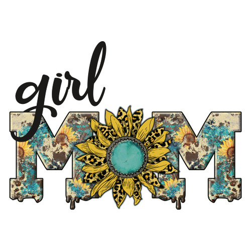Girl Mom Sticker - Multi Size Laptop Sticker - Waterproof Vinyl for Car, Phone, Water Bottles, Drinkware, etc (Girl Mom Sticker - 3IN - FBA)