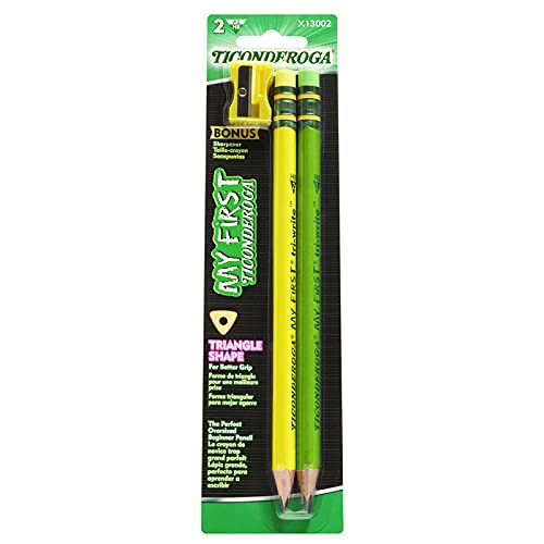 Dixon Ticonderoga DIX13002 Ticonderoga Pencil Neon Assorted - 2 Count