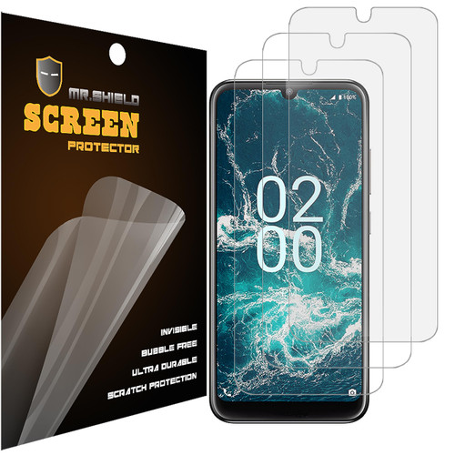 Mr.Shield [3-Pack] Designed For Nokia C200 Premium Clear Screen Protector (PET Material)