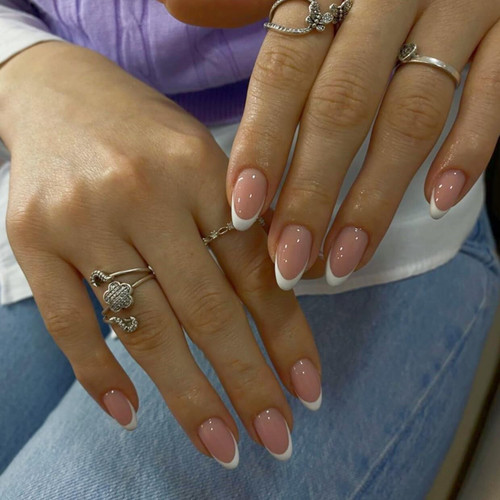 KXAMELIE Fake Nails Short Almond Press on Nails White French Tip Nails for Women Real Nude Glue on Nails Short Acrylic Nails Press on Natural Gel Oval Stick on Nails Strong False Nails Set KXAMELIE Fake Nails Short Almond Press on Nails White French Tip Nails for Women Real Nude Glue on Nails Short Acrylic Nails Press on Natural Gel Oval Stick on Nails Strong False Nails Set