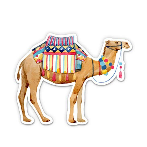 Camel - 3" Vinyl Sticker - for Car Laptop Water Bottle Phone - Waterproof Decal