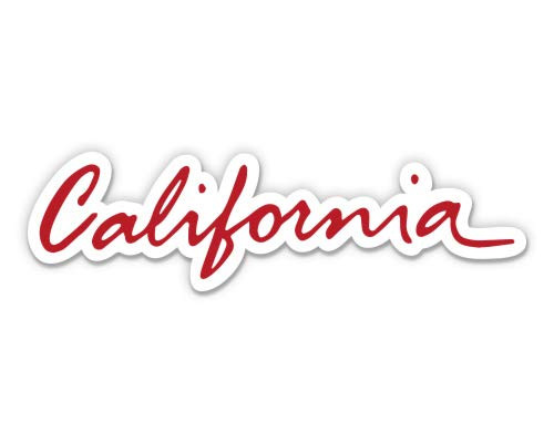 California License Plate Text - 3" Vinyl Sticker - for Car Laptop Water Bottle Phone - Waterproof Decal California License Plate Text - 3" Vinyl Sticker - for Car Laptop Water Bottle Phone - Waterproof Decal