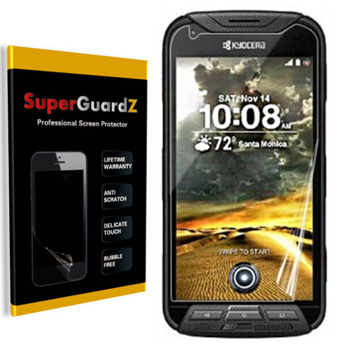[8-Pack] for Kyocera DuraForce PRO - SuperGuardZ Screen Protector [Lifetime Replacement], Ultra Clear, Anti-Scratch, Anti-Bubble