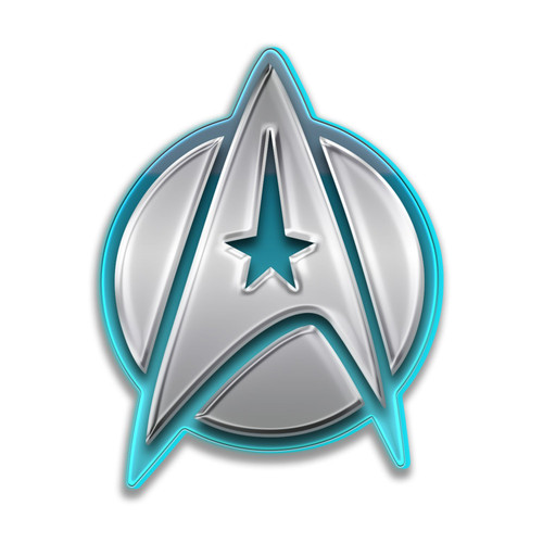 Bargain Max Decals Trek Command Inspired Insignia Window Laptop Car Sticker 6"