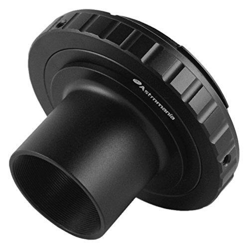 Astromania T-ring and M42 to 1.25" Telescope Adapter (T-mount) for All Canon EOS SLR/DSLR Cameras Astromania T-ring and M42 to 1.25" Telescope Adapter (T-mount) for All Canon EOS SLR/DSLR Cameras