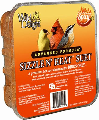Wild Delight Sizzle N' Heat Suet, 11.75 oz