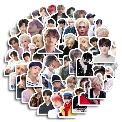 120pcs Kpop Stickers for Teens Kids Adults Vinyl Waterproof Stickers for Laptop Water Bottle Skateboard