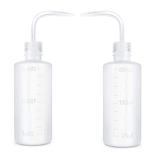 APUXON Wash Bottle 2pcs 8oz(250ml) Narrow Mouth Squeeze Bottle Medical Lab Plastic Safety Squeeze Bottle No Spill Bend Mouth Watering Cans APUXON Wash Bottle 2pcs 8oz(250ml) Narrow Mouth Squeeze Bottle Medical Lab Plastic Safety Squeeze Bottle No Spill Bend Mouth Watering Cans