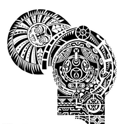 Tattoo StickersLarge Temporary Tattoos Stickers Waterproof Shoulders Chest Fake Tattoos Body Art Stickers
