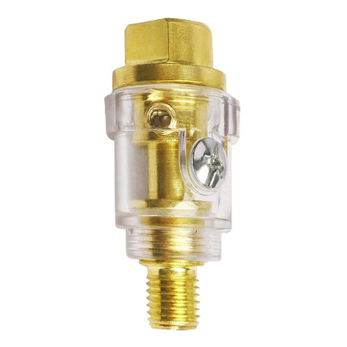 Pneumatic Oiler Mini In Line Airs Tool Oil Lubricator Compressed Airs Fog Oiler For Pneumatic Tool Airs Compressor Pipe Pneumatic Oiler In-line Oiler Lubricator For Air Compressor Pipe Pneumatic Tool