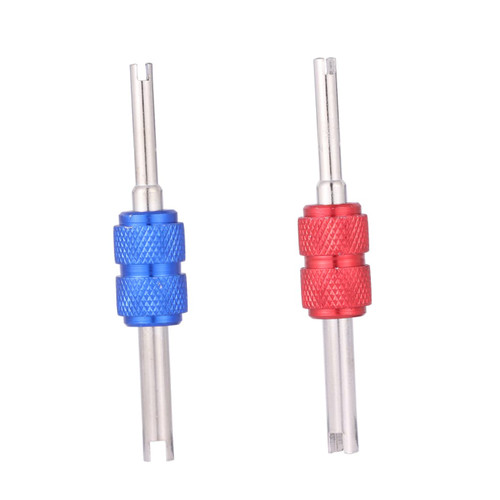 Milisten Valve Stem Repair Tool 2 Pcs Car Tire Valve Stem Installation Tire Valve Core Car Tools Stem Remover Disassembler Removal Tool Repair Tool Valve Core Puller Valve Stem Remover