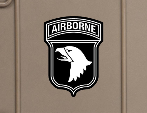 101st Airborne Division US Army Veteran Sticker Decal (2" Pack of Two)