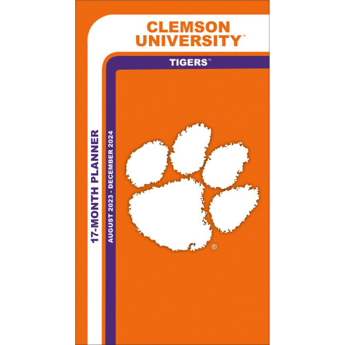 Turner Sports Clemson Tigers 2023-24 17-Month Pocket Planner (24998890505)