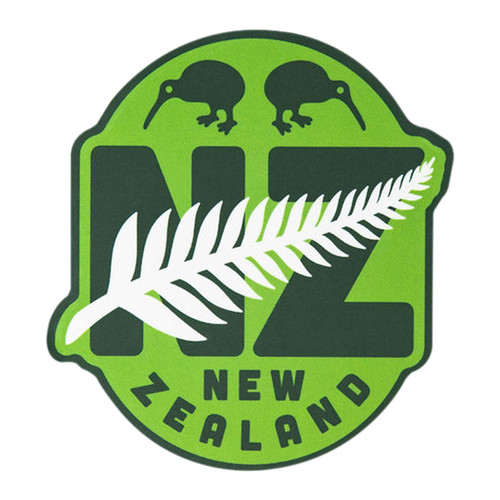 Vagabond Heart New Zealand Sticker - Weatherproof Vinyl Kiwi Souvenir Decal