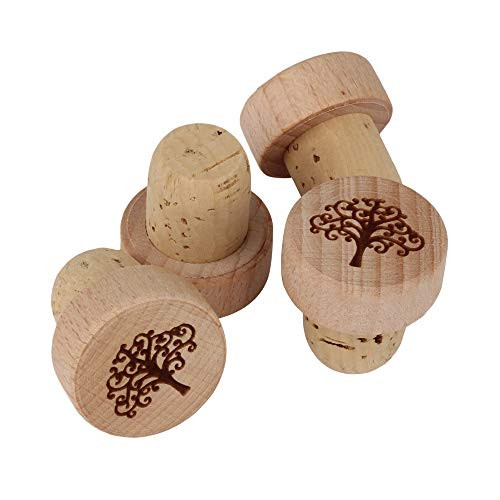 Mothers Day Gifts - 4 Wine Stoppers, Mothers Day Gifts from Son/Daughter, Wine Bottle Stopper, 1st Mothers Day Gifts